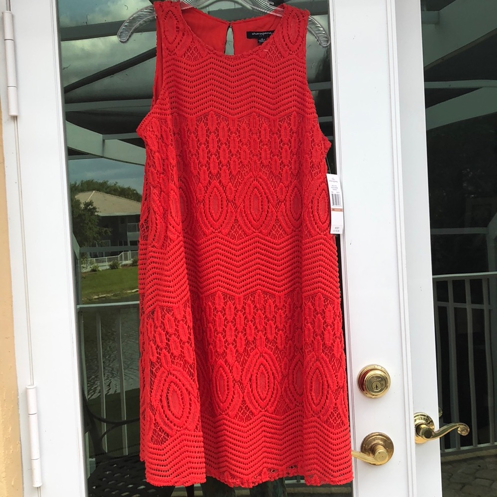 Sharagano dress